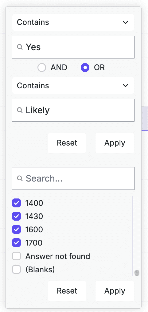 Remove N/A Values
