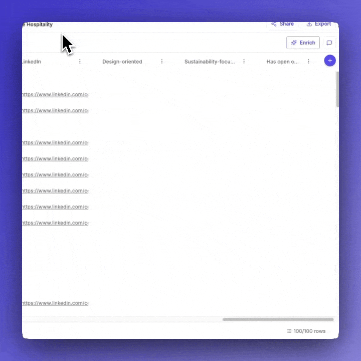 Enriching data demonstration