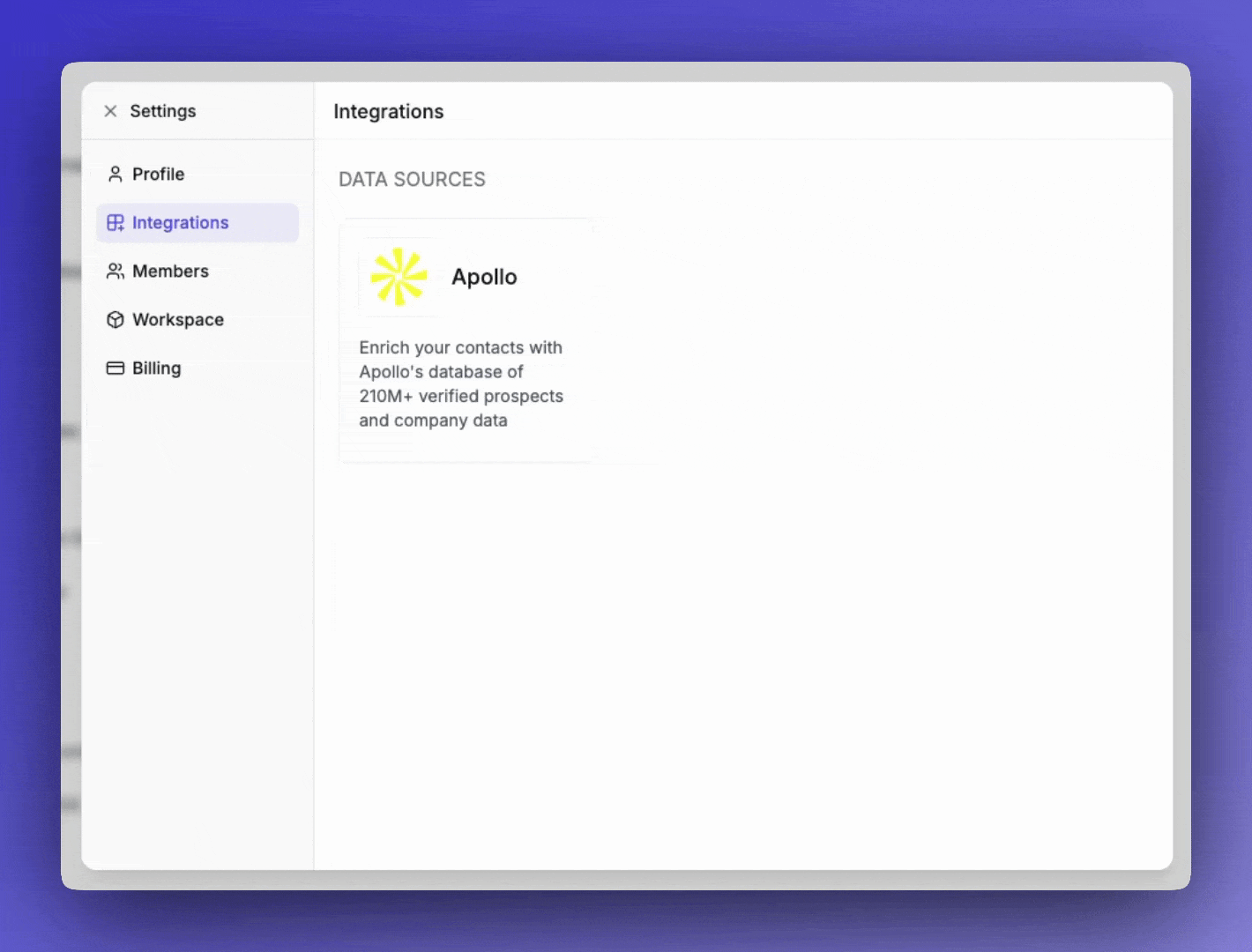 Adding Apollo integration demonstration